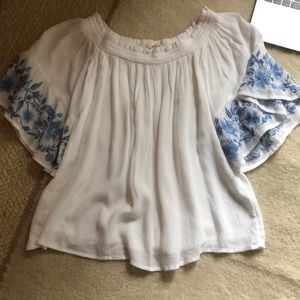 Never worn off the shoulder top